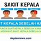 Kepala Sakit Sekali Sebelah Kanan